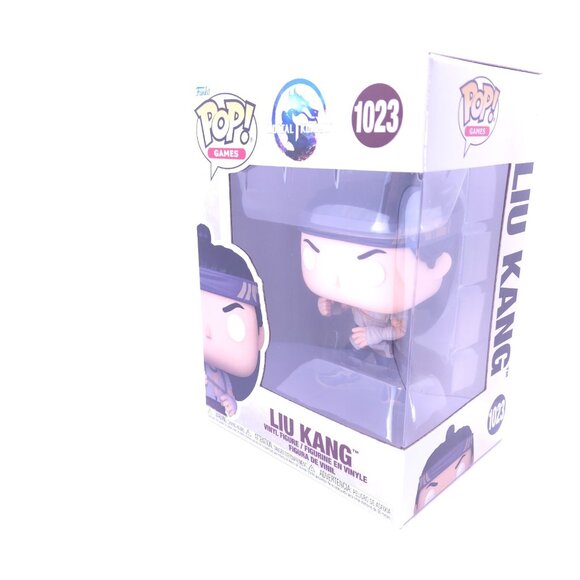 Funko POP! Mortal Kombat Liu Kang 1023 Games Vinyl Figure New with Protector - Picture 2 of 11